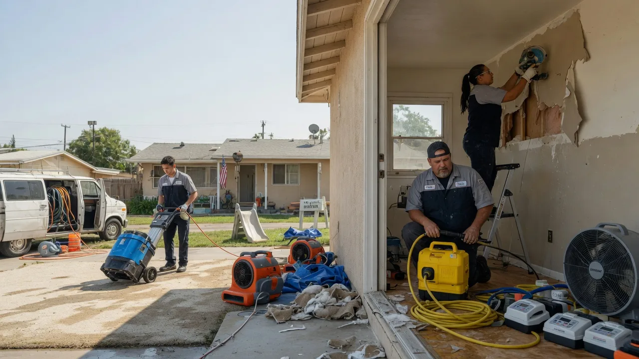 Water Damage Restoration in River Pines, CA near me
